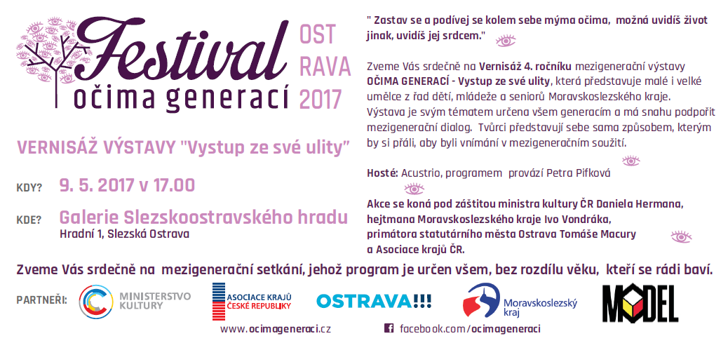 Výstava OČIMA GENERACÍ - v Ostravě